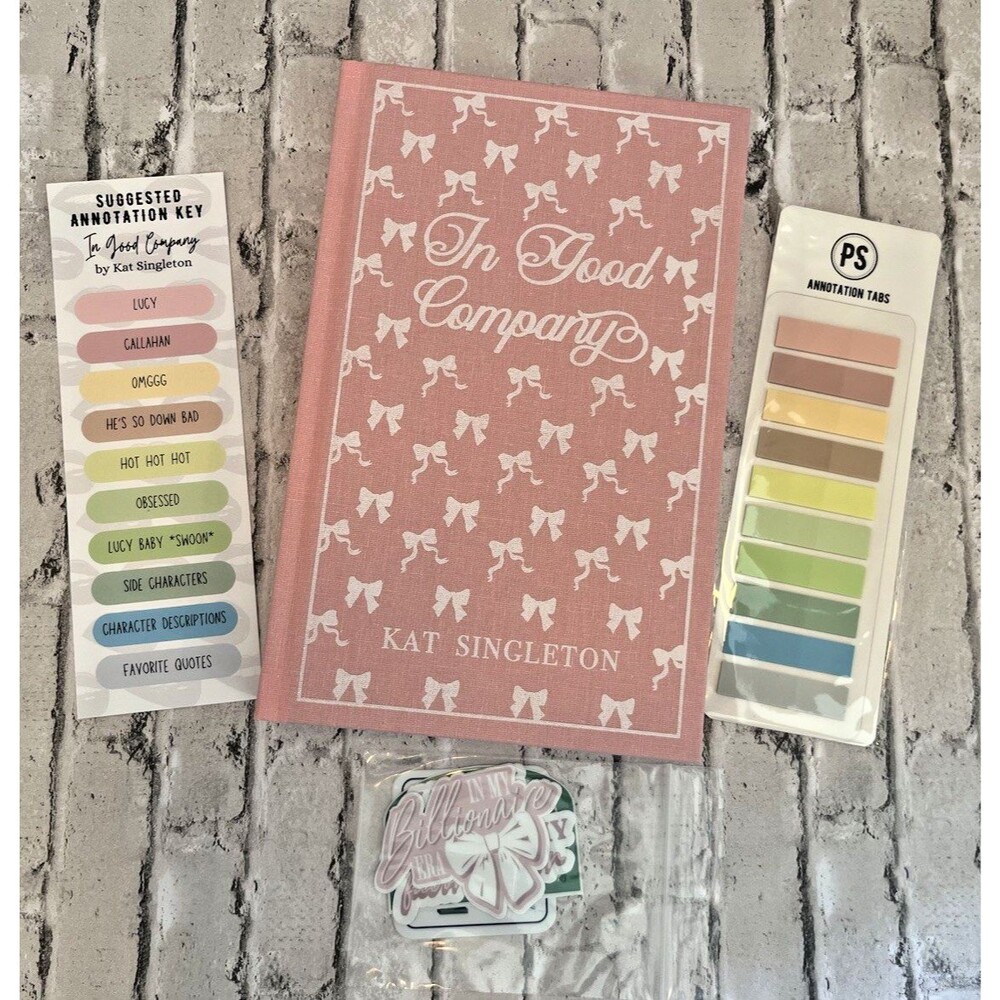 In Good Company by Kate Singleton Probably Smut Edition Printed Signature Extras
